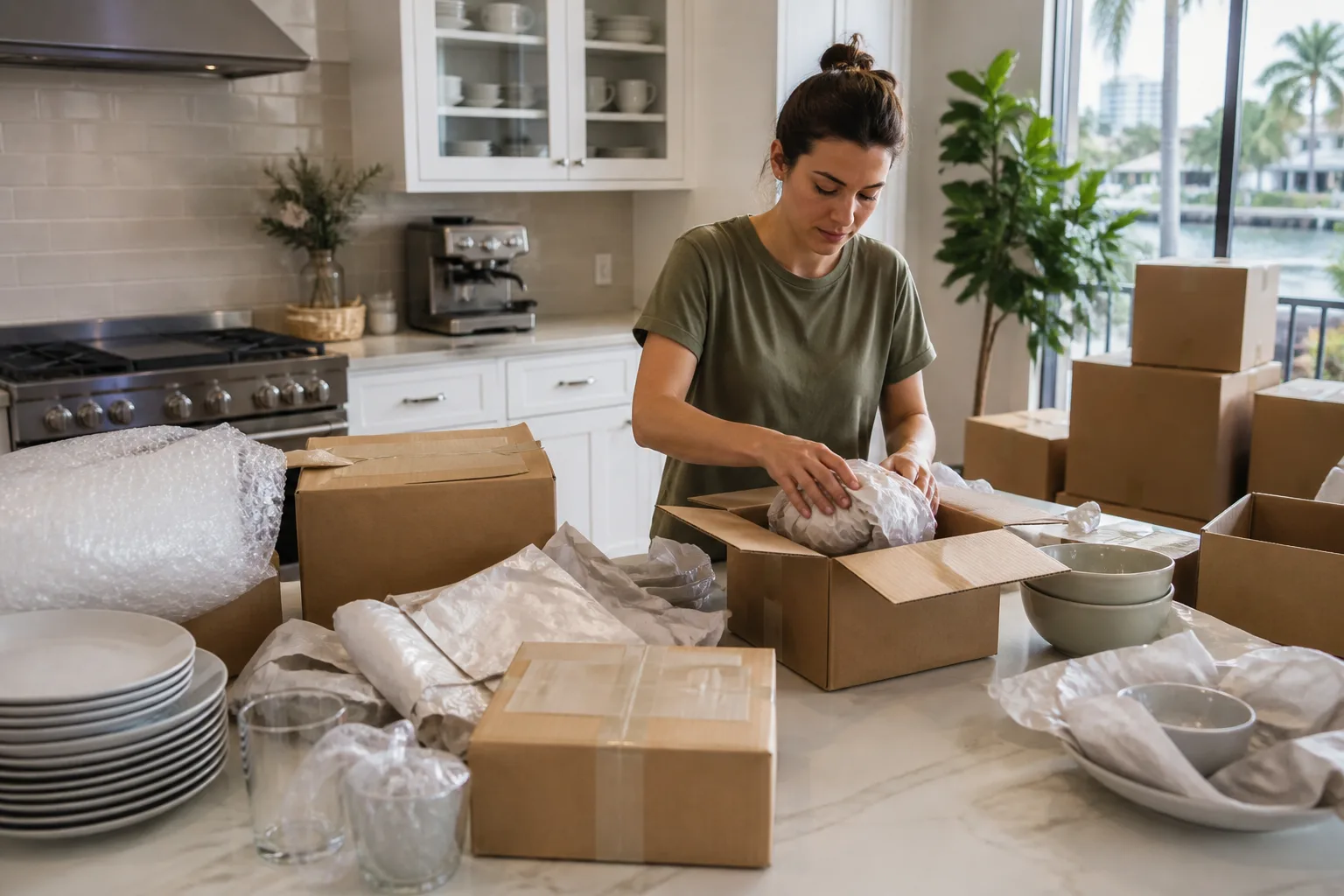 How to Pack a Kitchen Without Breaking Anything